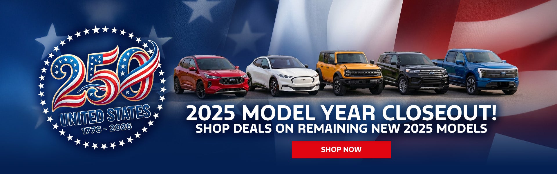 2025 Model Year Closeout