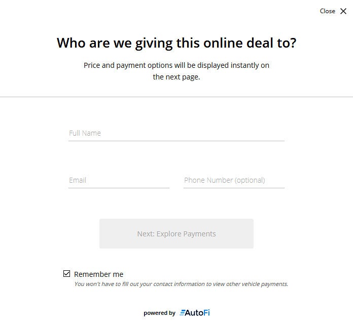 AutoFi | Joe Mahan Ford Inc in Paris TN