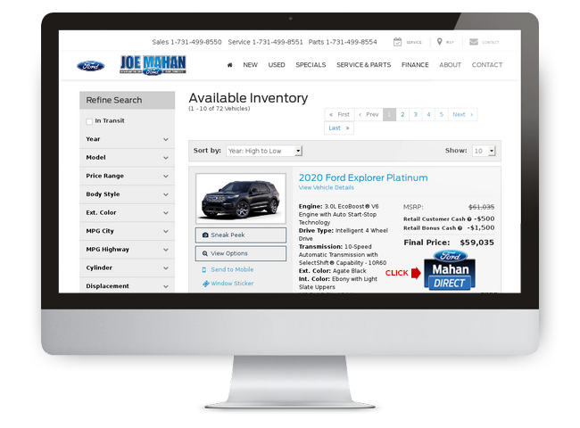 Joe Mahan Ford Inc in Paris TN